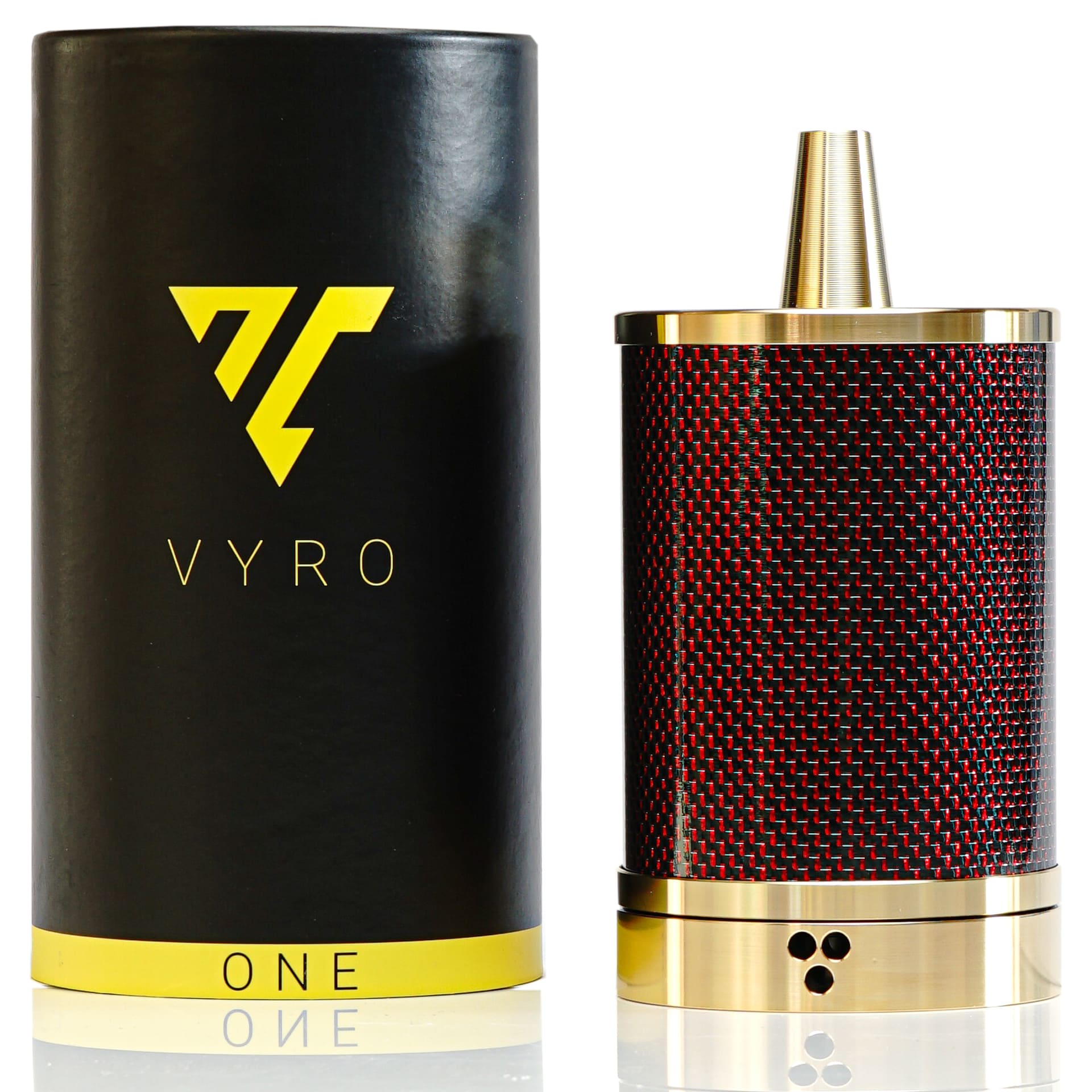 Vyro One / Carbon Red / 24 Karat Gold